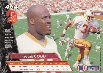 1993 Ultra #464 Reggie Cobb Back