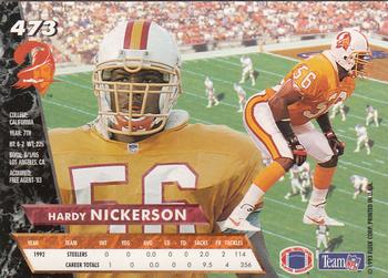 1993 Ultra #473 Hardy Nickerson Back