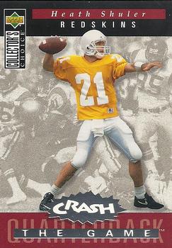 1994 Collector's Choice - You Crash the Game Silver Exchange #C7 Heath Shuler Front