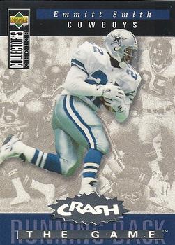 1994 Collector's Choice - You Crash the Game Silver Exchange #C15 Emmitt Smith Front