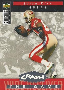 1994 Collector's Choice - You Crash the Game Silver Exchange #C21 Jerry Rice Front