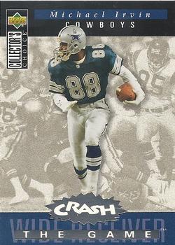 1994 Collector's Choice - You Crash the Game Silver Exchange #C23 Michael Irvin Front