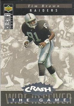 1994 Collector's Choice - You Crash the Game Silver Exchange #C28 Tim Brown Front