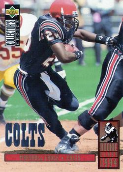 1994 Collector's Choice - Silver #14 Marshall Faulk Front