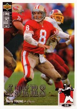 1994 Collector's Choice - Silver #240 Steve Young Front