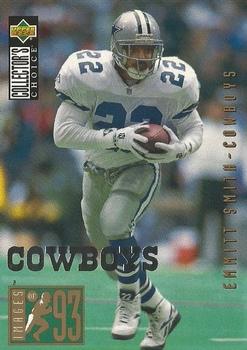 1994 Collector's Choice - Silver #38 Emmitt Smith Front