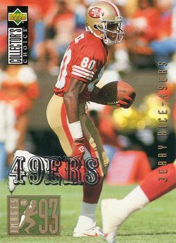 1994 Collector's Choice - Silver #45 Jerry Rice Front