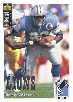 1994 Collector's Choice - Silver #86 Barry Sanders Front