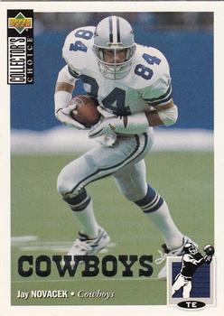 1994 Collector's Choice - Silver #91 Jay Novacek Front