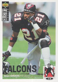 1994 Collector's Choice - Silver #145 Deion Sanders Front