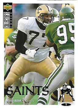 1994 Collector's Choice - Silver #257 Willie Roaf Front