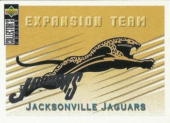 1994 Collector's Choice - Silver #380 Expansion Team Jacksonville Jaguars Front