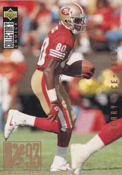 1994 Collector's Choice Spanish #45 Jerry Rice Front
