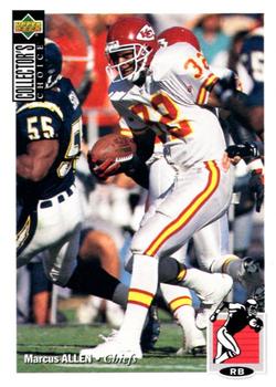 1994 Collector's Choice Spanish #49 Marcus Allen Front