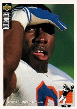 1994 Collector's Choice Spanish #212 Shannon Sharpe Front