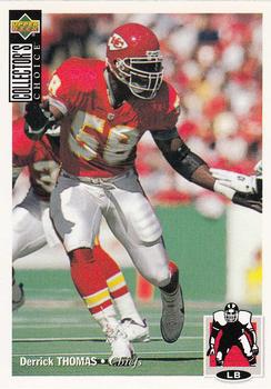 1994 Collector's Choice Spanish #214 Derrick Thomas Front