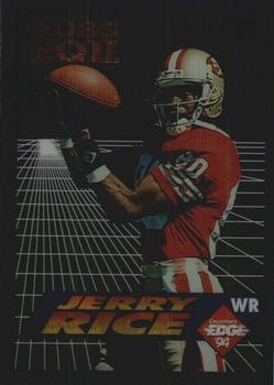 1994 Collector's Edge - Boss EQII Bronze Letters #22 Jerry Rice Front