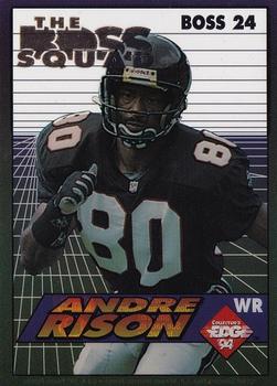 1994 Collector's Edge - The Boss Squad Silver #24 Andre Rison Front