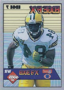 1994 Collector's Edge - Edge F/X #7 Sterling Sharpe Back