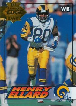 1994 Collector's Edge - 1st Day Gold #105 Henry Ellard Front