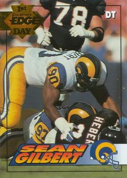 1994 Collector's Edge - 1st Day Gold #107 Sean Gilbert Front