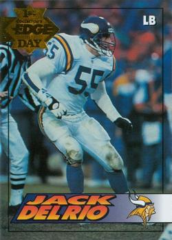 1994 Collector's Edge - 1st Day Gold #121 Jack Del Rio Front