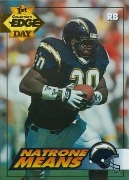 1994 Collector's Edge - 1st Day Gold #175 Natrone Means Front