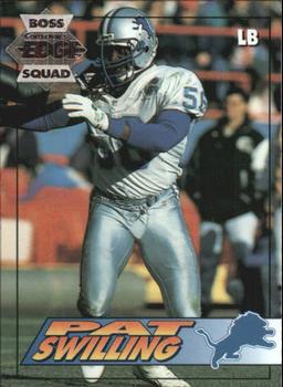 1994 Collector's Edge - Boss Squad Silver #57 Pat Swilling Front