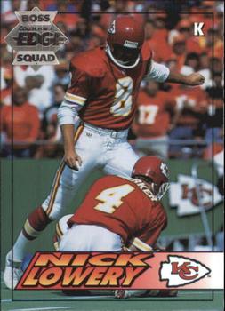 1994 Collector's Edge - Boss Squad Silver #92 Nick Lowery Front