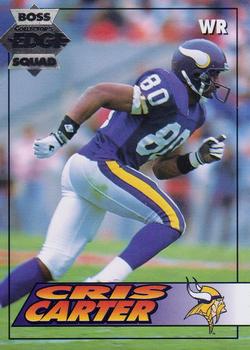 1994 Collector's Edge - Boss Squad Silver #122 Cris Carter Front