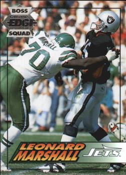 1994 Collector's Edge - Boss Squad Silver #135 Leonard Marshall Front