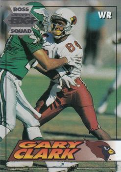 1994 Collector's Edge - Boss Squad Silver #157 Gary Clark Front