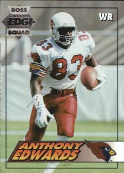 1994 Collector's Edge - Boss Squad Silver #158 Anthony Edwards Front
