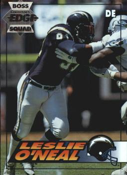1994 Collector's Edge - Boss Squad Silver #171 Leslie O'Neal Front