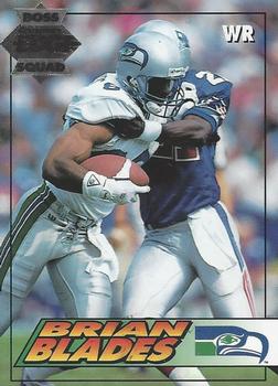 1994 Collector's Edge - Boss Squad Silver #183 Brian Blades Front