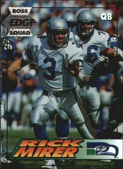 1994 Collector's Edge - Boss Squad Silver #185 Rick Mirer Front