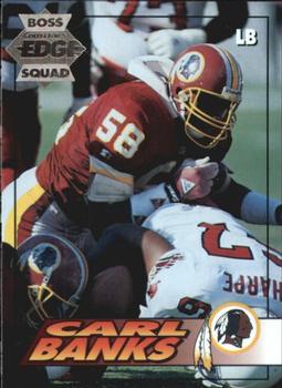 1994 Collector's Edge - Boss Squad Silver #194 Carl Banks Front