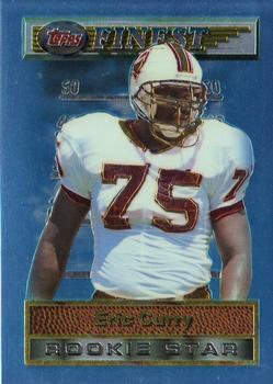 1994 Finest - Rookie Jumbos #195 Eric Curry Front
