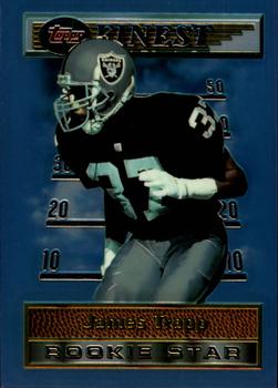 1994 Finest - Rookie Jumbos #216 James Trapp Front