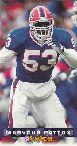 1994 GameDay #39 Marvcus Patton Front