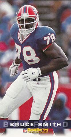 1994 GameDay #41 Bruce Smith Front