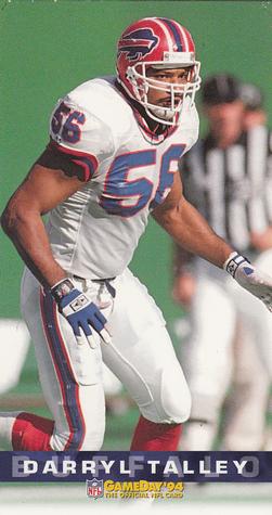 1994 GameDay #43 Darryl Talley Front