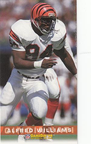 1994 GameDay #75 Alfred Williams Front