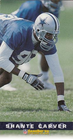 1994 GameDay #93 Shante Carver Front