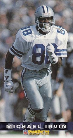 1994 GameDay #96 Michael Irvin Front