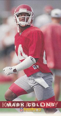 1994 GameDay #189 Mark Collins Front