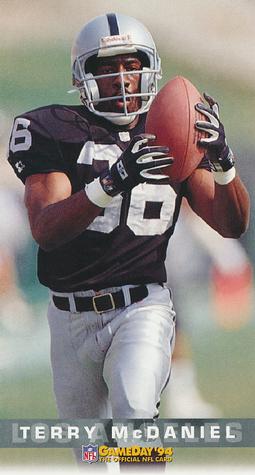 1994 GameDay #206 Terry McDaniel Front