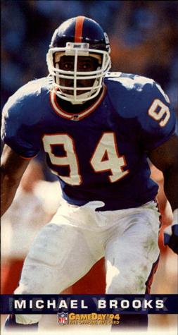 1994 GameDay #286 Michael Brooks Front