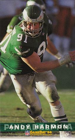 1994 GameDay #321 Andy Harmon Front
