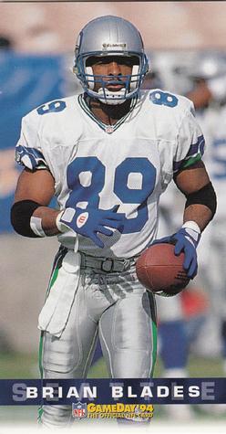 1994 GameDay #378 Brian Blades Front